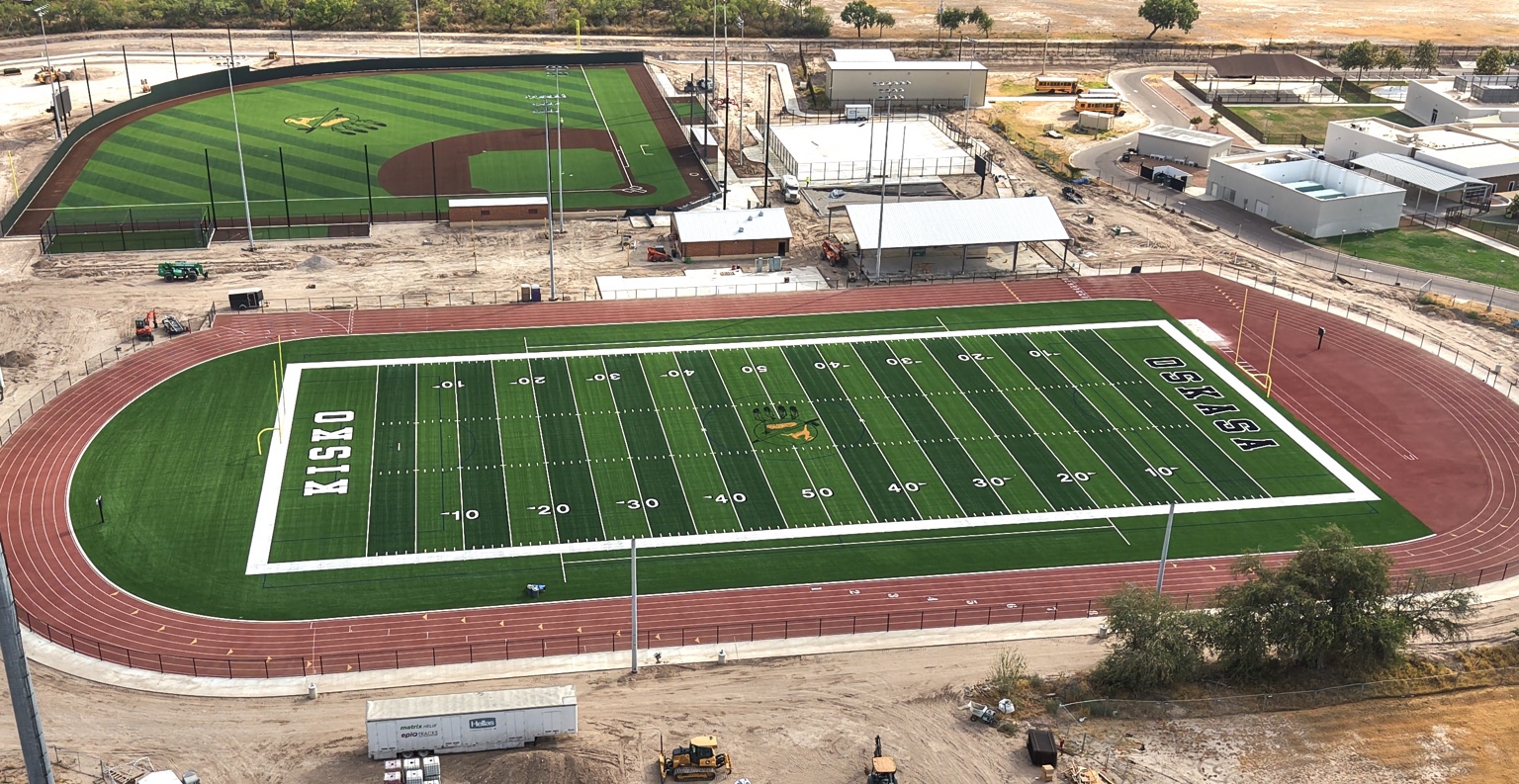 Eagle Pass SkyWorks construction progress aerial image