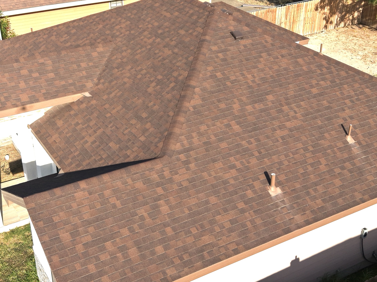 Eagle Pass SkyWorks roof inspection aerial image