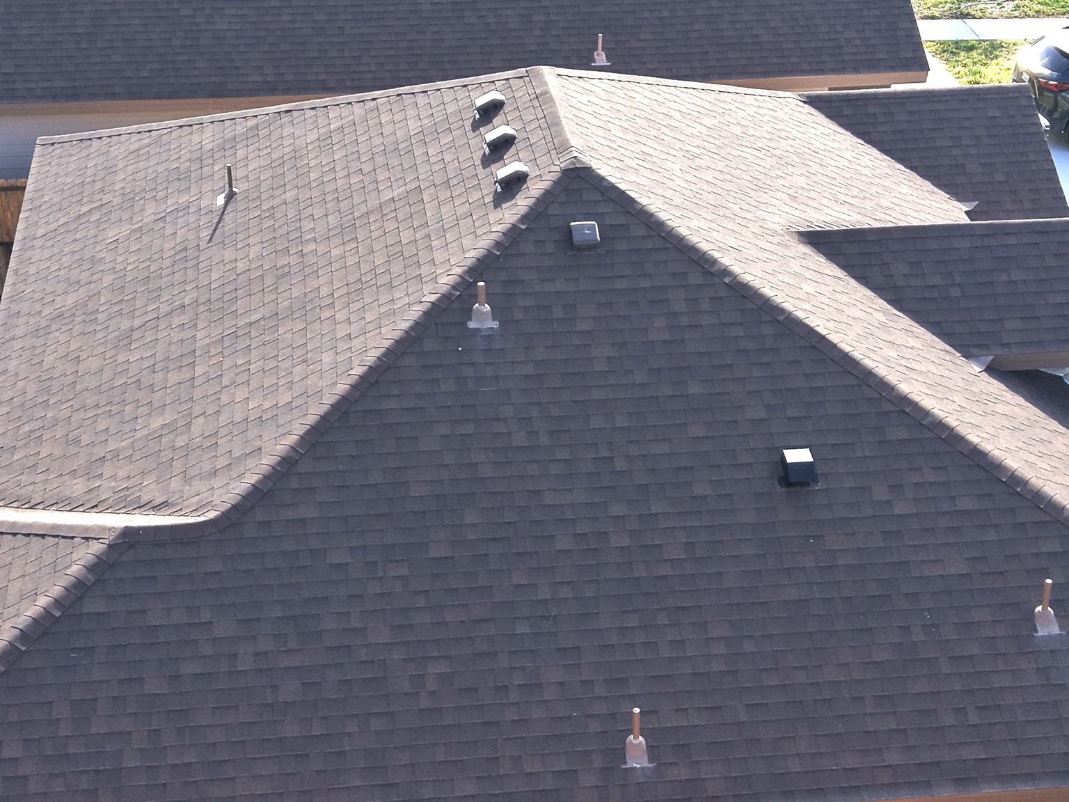 Eagle Pass SkyWorks roof inspection aerial image